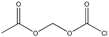 Chlorocarbonic acid acetyloxymethyl ester Struktur