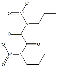 N,N'-Dinitro-N,N'-dipropyloxamide Struktur