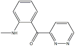 [2-(Methylamino)phenyl](pyridazin-3-yl)methanone Struktur