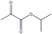 2-Oxopropanoic acid isopropyl ester Struktur