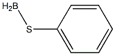 (Phenylthio)borane Struktur