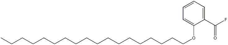 2-(Octadecyloxy)benzoyl fluoride Struktur