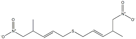 [1-Methyl-2-nitroethyl]2-propenyl sulfide Struktur