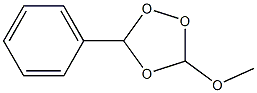 3-Methoxy-5-phenyl-1,2,4-trioxolane Struktur