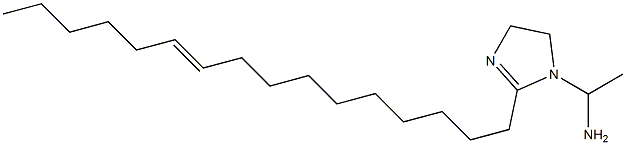 1-(1-Aminoethyl)-2-(10-hexadecenyl)-2-imidazoline Struktur