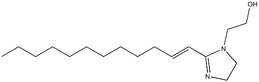 2-(1-Dodecenyl)-2-imidazoline-1-ethanol Struktur