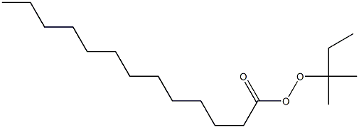 Tridecaneperoxoic acid 1,1-dimethylpropyl ester Struktur