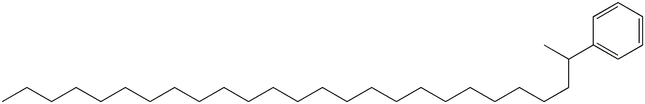 1-Methylpentacosylbenzene Struktur