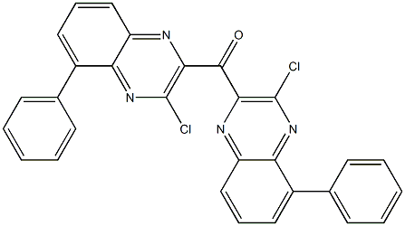 Phenyl(3-chloroquinoxalin-2-yl) ketone Struktur