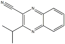 2-Isopropylquinoxaline-3-carbonitrile Struktur