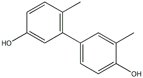 3',6-Dimethyl-1,1'-biphenyl-3,4'-diol Struktur