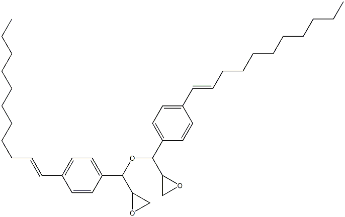 4-(1-Undecenyl)phenylglycidyl ether Struktur