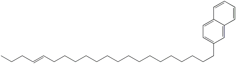 2-(17-Henicosenyl)naphthalene Struktur