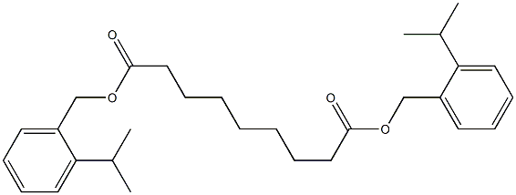 Azelaic acid bis(o-isopropylbenzyl) ester Struktur