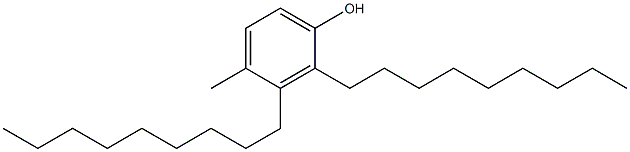 4-Methyl-2,3-dinonylphenol Struktur