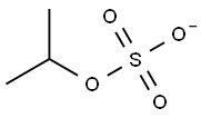 (1-Methylethylsulfate)ion Struktur