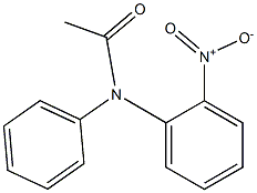 N-(2-Nitrophenyl)-N-phenylacetamide Struktur