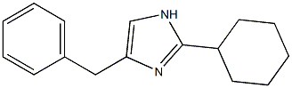 4-Benzyl-2-cyclohexyl-1H-imidazole Struktur