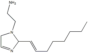 1-(2-Aminoethyl)-2-(1-octenyl)-3-imidazoline Struktur