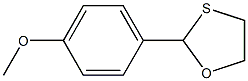 p-Anisaldehyde (ethane-1,2-diyl)thioacetal Struktur