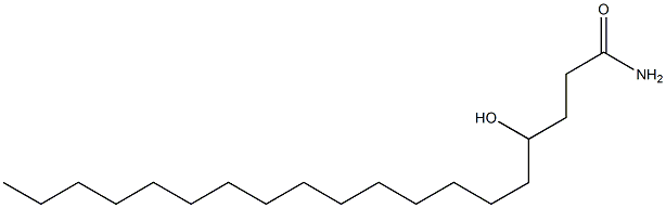 4-Hydroxynonadecanamide Struktur