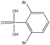 2,6-Dibromophenylphosphonic acid Struktur