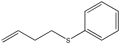 4-(Phenylthio)-1-butene Struktur