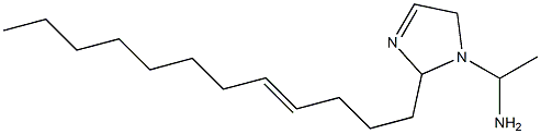 1-(1-Aminoethyl)-2-(4-dodecenyl)-3-imidazoline Struktur