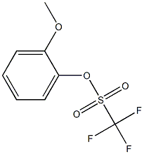 2-(Trifluoromethylsulfonyloxy)anisole Struktur