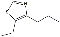 5-Ethyl-4-propylthiazole Struktur