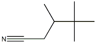 3,4,4-Trimethylpentanenitrile Struktur