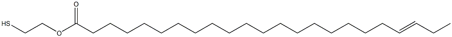 20-Tricosenoic acid 2-mercaptoethyl ester Struktur