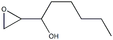 2-(1-Hydroxyhexyl)oxirane Struktur