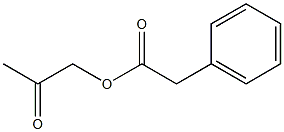 Phenylacetic acid 2-oxopropyl ester Struktur