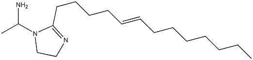 1-(1-Aminoethyl)-2-(5-tridecenyl)-2-imidazoline Struktur