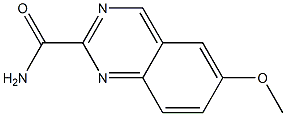 6-Methoxyquinazoline-2-carboxamide Struktur