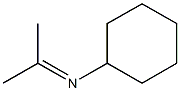 N-(Isopropylidene)cyclohexylamine Struktur