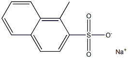 1-Methyl-2-naphthalenesulfonic acid sodium salt Struktur