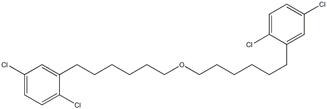 2,5-Dichlorophenylhexyl ether Struktur