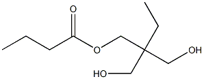 Butyric acid 2,2-bis(hydroxymethyl)butyl ester Struktur