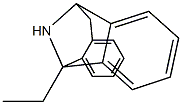 5-Ethyl-10,11-dihydro-5H-dibenzo[a,d]cyclohepten-5,10-imine Struktur