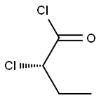 [S,(+)]-2-Chlorobutyric acid chloride Struktur