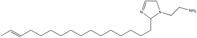 1-(2-Aminoethyl)-2-(14-hexadecenyl)-3-imidazoline Struktur