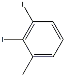 1-Methyl-2,3-diiodobenzene Struktur