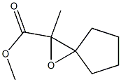 2-Methyl-1-oxaspiro[2.4]heptane-2-carboxylic acid methyl ester Struktur