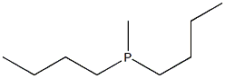 Methyldibutylphosphine Struktur