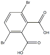 3,6-Dibromophthalic acid Struktur