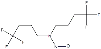 N,N-Bis(4,4,4-trifluorobutyl)-N-nitrosamine Struktur