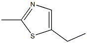 2-Methyl-5-ethylthiazole Struktur