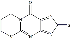 2-Thioxo-7,8-dihydro-6H-[1,3]thiazino[3,2-a]purin-10(2H)-one Struktur